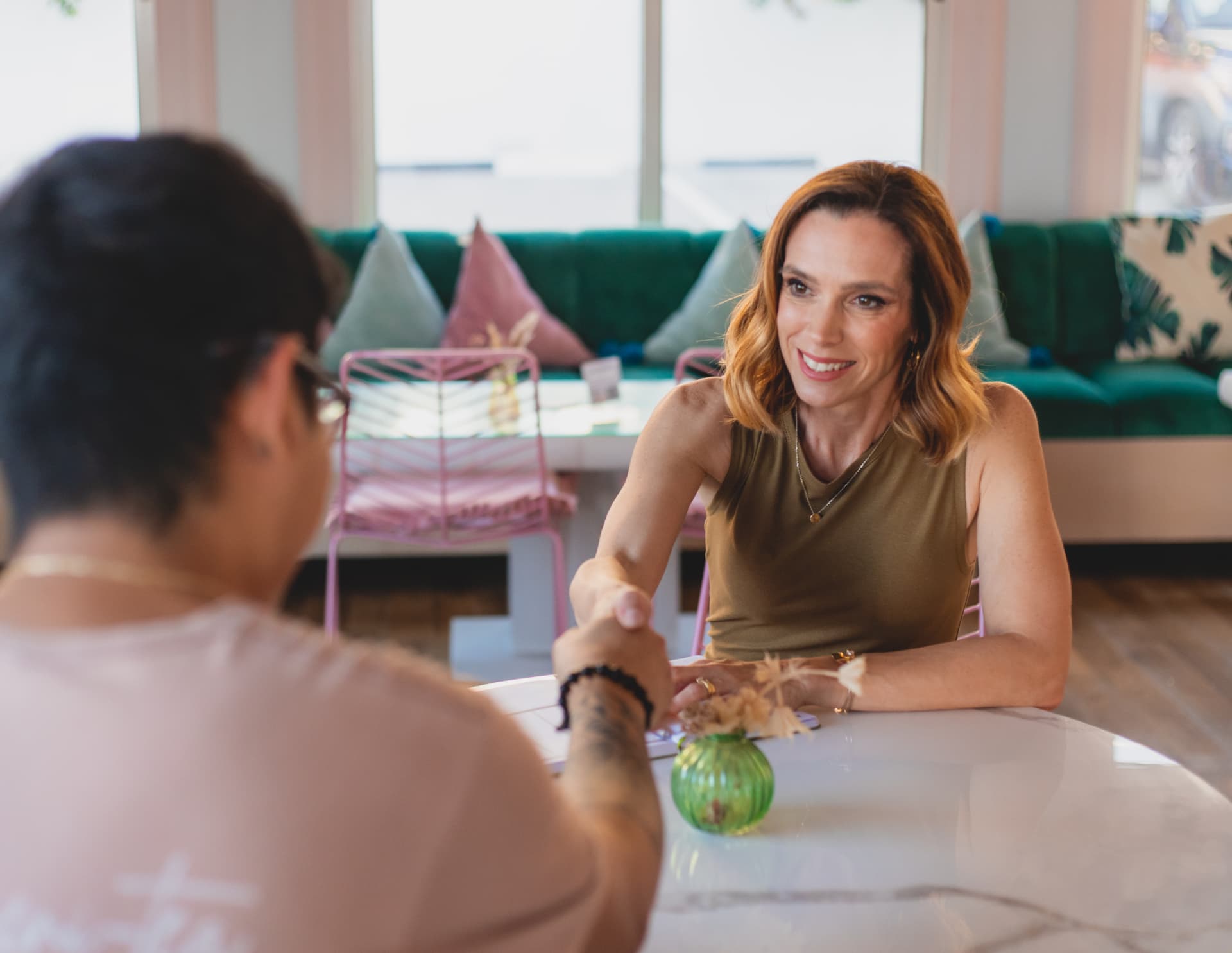 Gemma McFall - Gallup Certified Strengths Coach facilitating leadership workshops in Dubai, Ras Al Khaimah, and Saudi Arabia