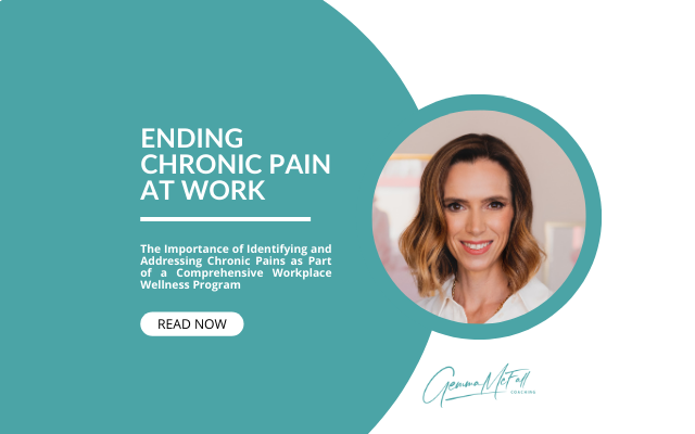 Ending Chronic Pain At Work